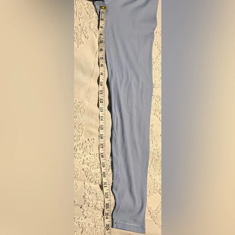OFFLINE By Aerie Real Me High Waisted Crossover Legging, Blue Size Medium Pocket
